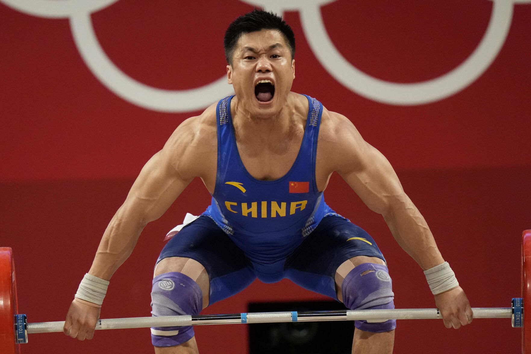 APTOPIX Tokyo Olympics Weghlifting Men